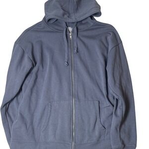 Tilly's Women's Full-Zip Hoodie in‎ Slate Blue